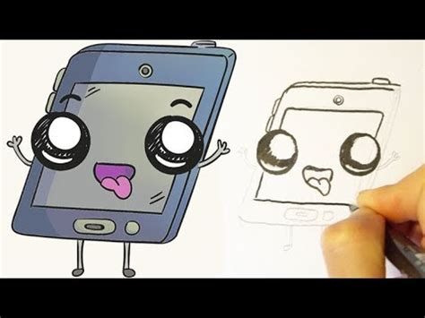 Cómo dibujar una tablet Kawaii YouTube