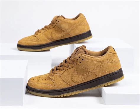 Nike Sb Dunk Low Wheat Mocha Bq6817 204 Release Date Info Sneakerfiles