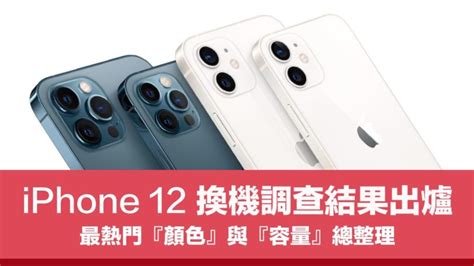 【iphone 12換機調查出爐】9成舊用戶都想換、新色超熱門 瘋先生