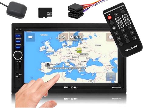 Radio Samochodowe Blow Din Mapy Europy Gps Sd Usb Sklep Opinie