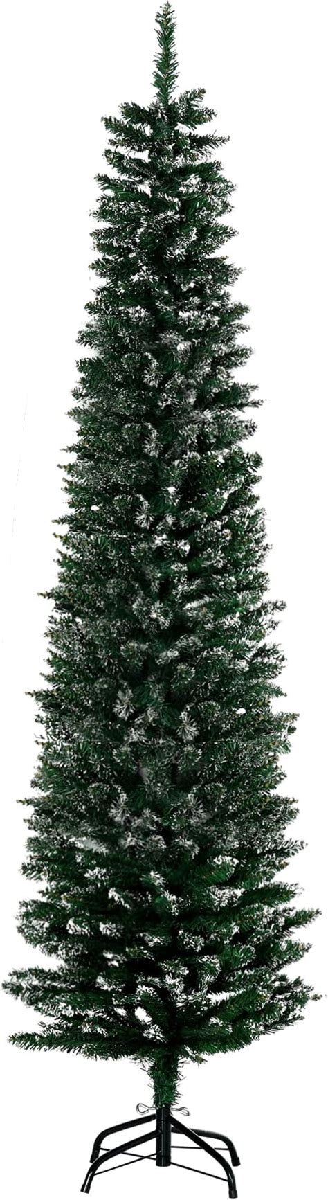 HOMCOM Albero Di Natale Artificiale 180 Cm Con Rami Realistici Albero