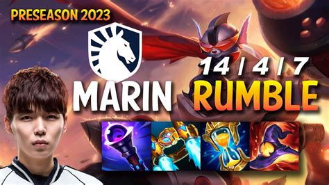 Tl Marin Rumble Vs Gangplank Top Kr Ranked Youtube