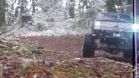 Axial Scx10 First Official Run Outside Youtube