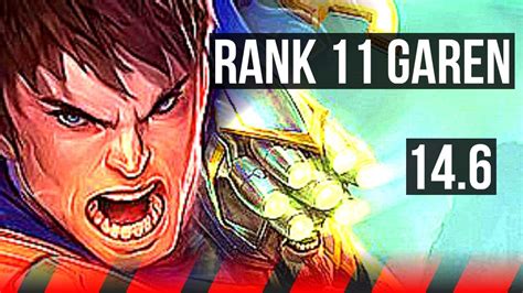 GAREN Vs YI TOP 4 1 3 300 Games Rank 11 Garen KR Grandmaster