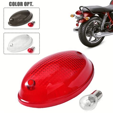 Rear Tail Light Cover Lens W Blub For Triumph Bonneville T100 Scrambler