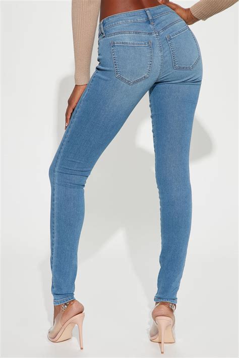 Tall Flex Game Strong Low Rise Skinny Jeans Light Blue Wash Fashion Nova Jeans Fashion Nova