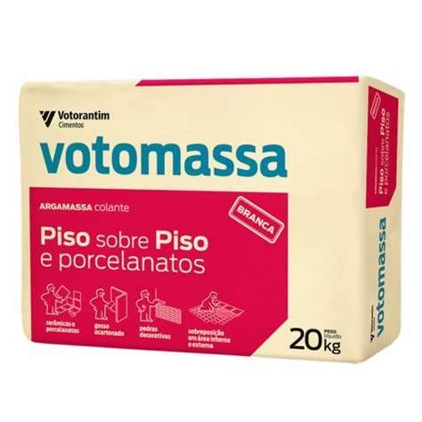 ARGAMASSA VOTORAN BCA 10 EM 1 PISO PORC 20KLS Mineração Caieiras