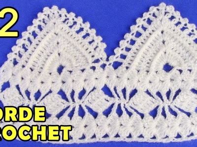 Puntilla N 53 En Tejido Crochet Tutorial Paso A Paso