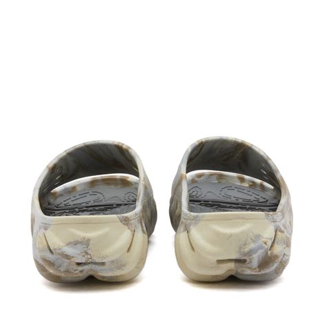 Crocs Echo Marbled Slide Bone Multi End Tw