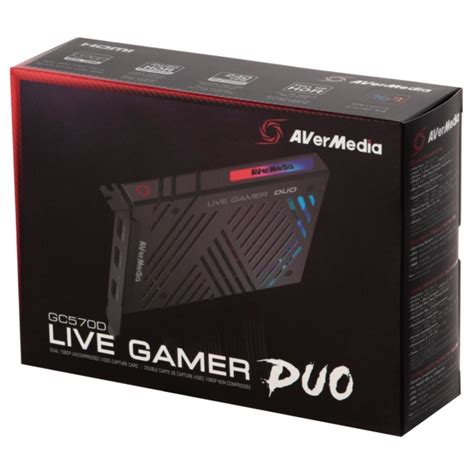 Avermedia Live Gamer Duo Gc D Pci E