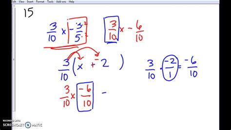 Factoring Fractional Coefficients Youtube