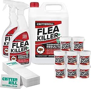 Critterkill Professional Flea Killer Set For Repeat Treatment Of