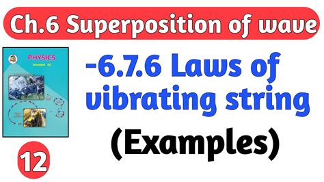 6 Superposition Of Wave 12 Class 12 Maharashtra Board Physics