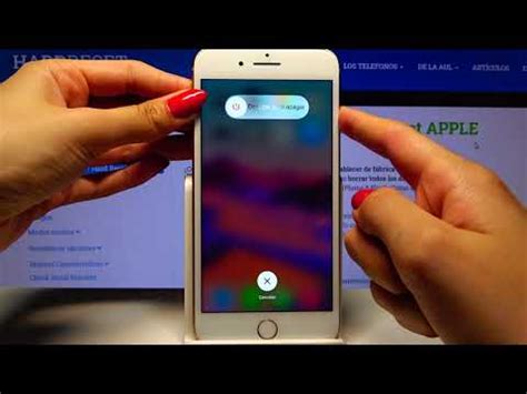 Cómo apagar y encender iPhone 8 Plus YouTube
