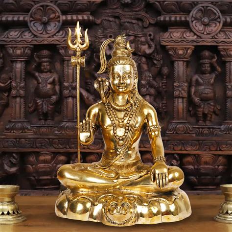 Buy Artvarko Brass Lord Shiva Shankar Shiv Statue Bhole Nath Bhagwan