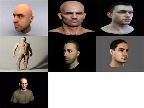 7 Modelos 3d Libres De Hombres Realistas Semana 2020 43 Open3dmodel