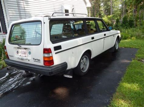 Buy Used 1984 Volvo 240 Turbo Intercooler Wagon In Moody Maine United