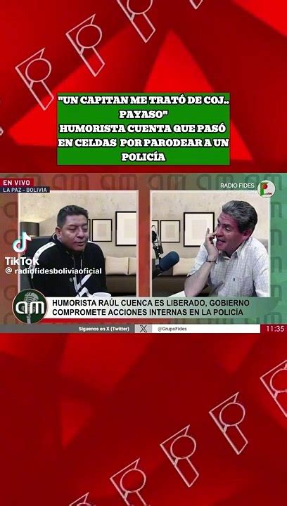 Humorista Ra L Cuenca Revela Que Un Capit N De La Polic A Lo Trato De