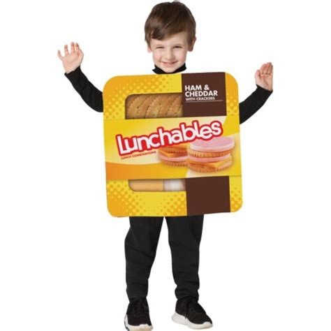 Rasta Imposta Gc170246 Kraft Lunchables Child Costume Small Size 4 6