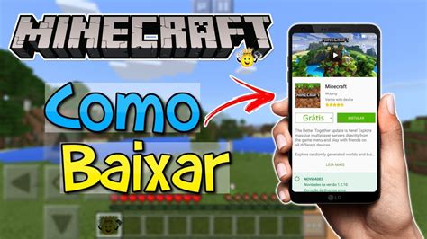 Saiba Como Baixar E Instalar Minecraft De Gra A No Seu Celular S