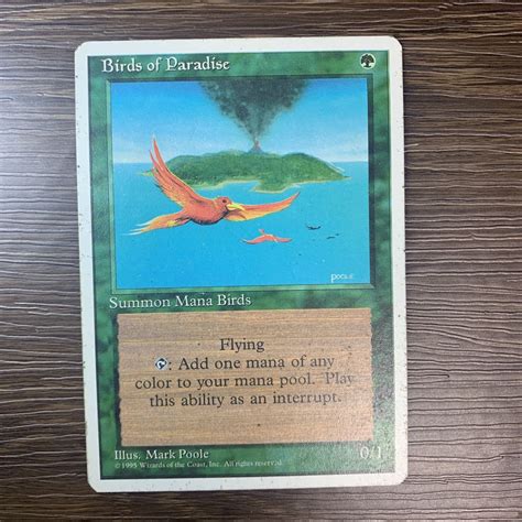 Yahoo オークション Mtg 極楽鳥 第4版英語1枚