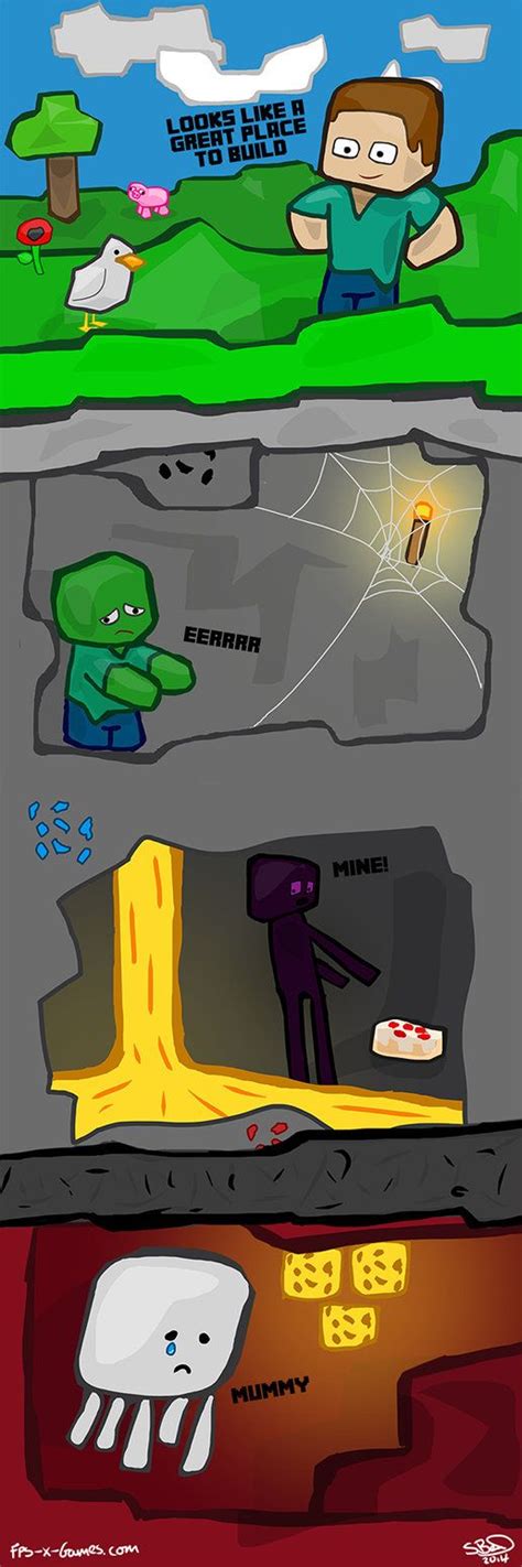 Hahahaha Minecraft Comics Minecraft Funny Minecraft Games