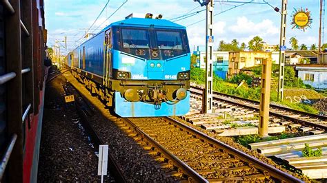 Smvt Bengaluru Howrah Dorunto Express Encountered A Powerful Wag