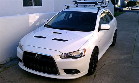 Euro Roof Rack Mounting Point In USDM EvolutionM Mitsubishi Lancer