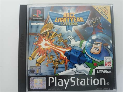 Disney Pixar S Buzz Lightyear Of Star Command PSX PS1 PlayStation 3xA