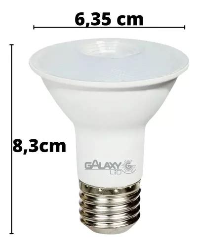 Lámpara LED Par 20 7w Bivolt Par20 Spot Dicroica E27 Color de luz