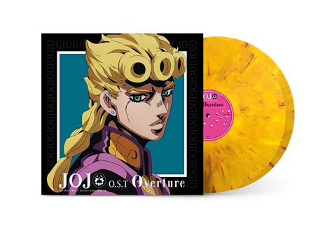 JoJo S Bizarre Adventure Golden Wind Vinyl OST Newtype Vinyl