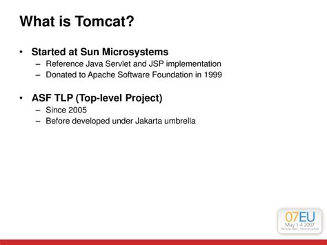 Introducing Apache Tomcat 6 Mladen Turk Red Hat, Inc. - ppt download