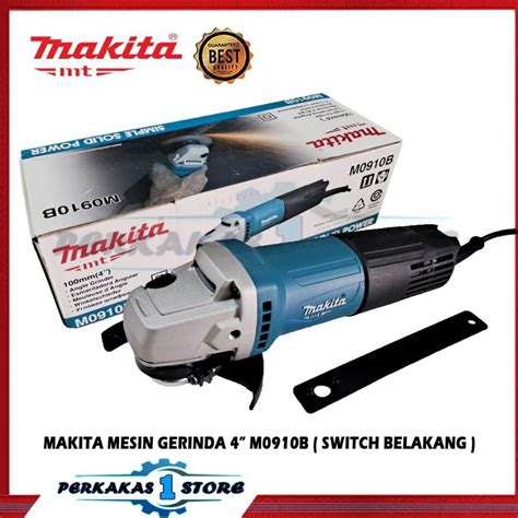 Jual Makita M0910B Mesin Gerinda Tangan 4 Gurinda Listrik 100mm Angle