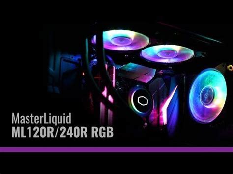 Cooler Master MasterLiquid ML240R Manual English 2 Pages