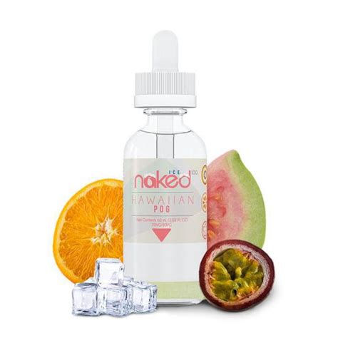 Essência para Vaper Naked 100 Hawaiian Pog Ice 60ML no Paraguai