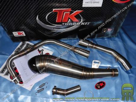 Pot d échappement TURBOKIT TK GP H3 pour BENELLI TNT 125 4T a partir de