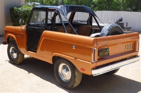 1966 Ford Bronco Roadster 3 Speed For Sale On Bat Auctions Sold For 42 000 On July 31 2022