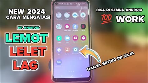 TERBARU2024 CARA MENGATASI HP LEMOT DAN LELET UNTUK SEMUA HP ANDROID