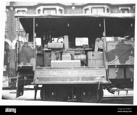 Lorries Photographs Of The B Type Lorry British Army Stock Photo