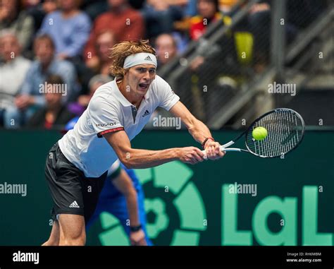 Frankfurt Germany 01st Feb 2019 Alexander Sascha Zverev Ger In Action Forehand Backhand