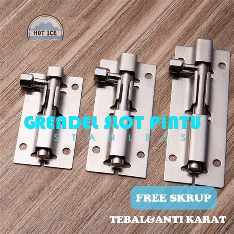 Jual Grendel Pintu Grendel Jendela Stainless Asli Tebal Indonesia