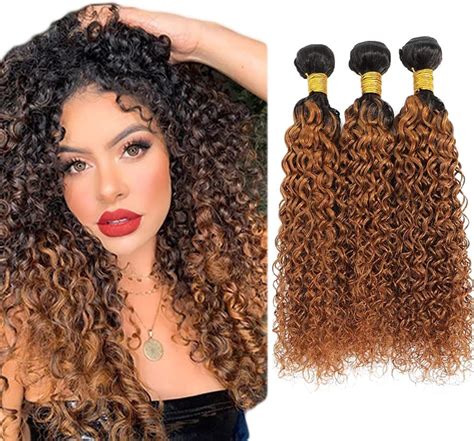 Amazon Ombre Bundles Human Hair Brown Bundles B Human Hair