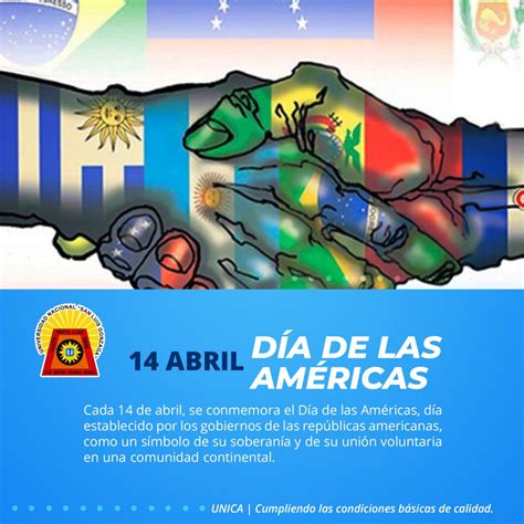 Efemérides Día de las Américas Noticias UNICA