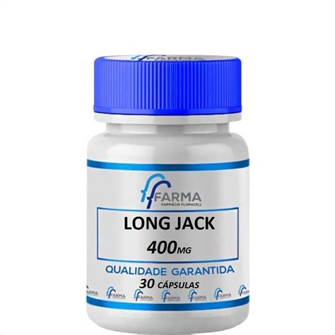 Long Jack 400mg 30 Cápsulas ManipulaÇÃo FarmÁcia Ffarma