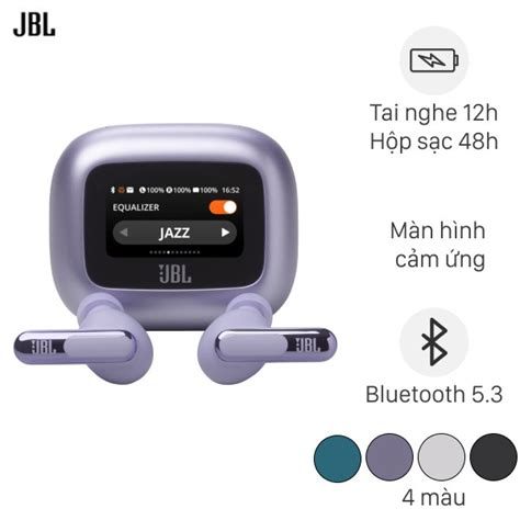 Tai nghe Bluetooth True Wireless JBL Live Beam 3 chính hãng