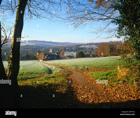 This Is The Classic View Of Old Amersham From Parsonage Wood Looking