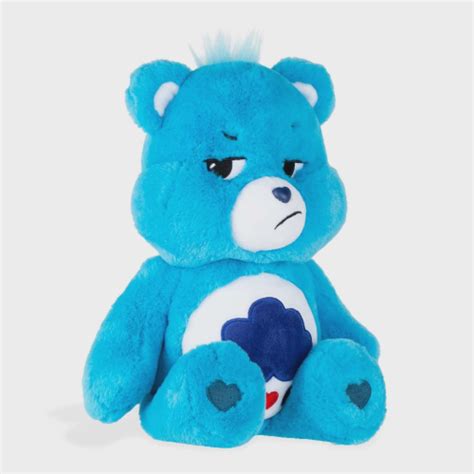 Pel Cia Ursinhos Carinhosos Care Bears Zangadinho Azul Cm Original