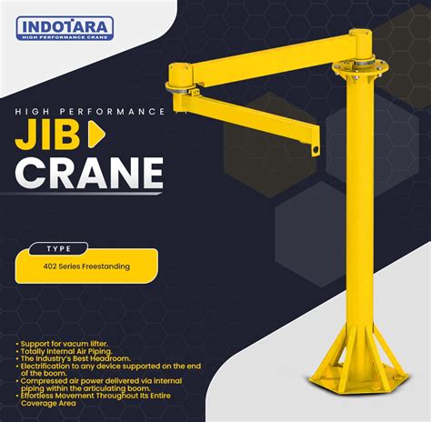 Articulating Jib Cranes Free Standing