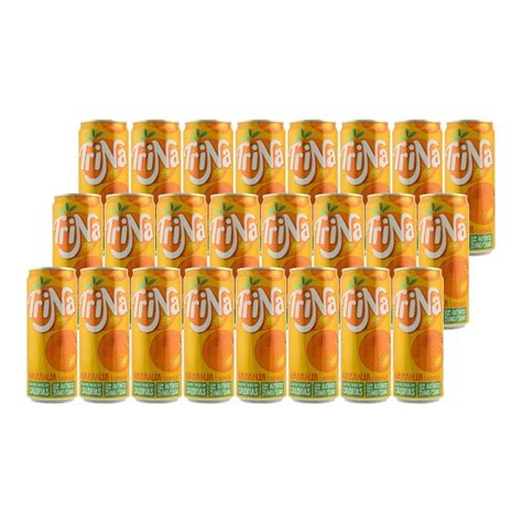 Refresco Naranja Sin Gas Trina Cl Pack Latas