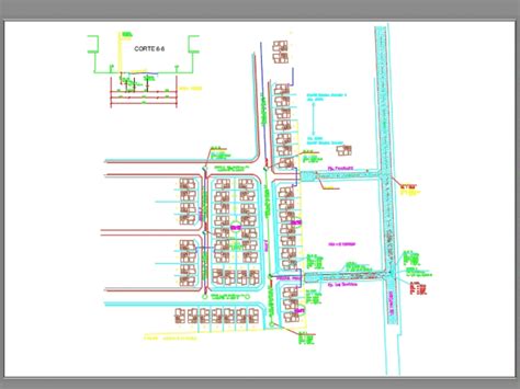 R Seau D Gout Public Dans Autocad T L Chargement Cad Kb